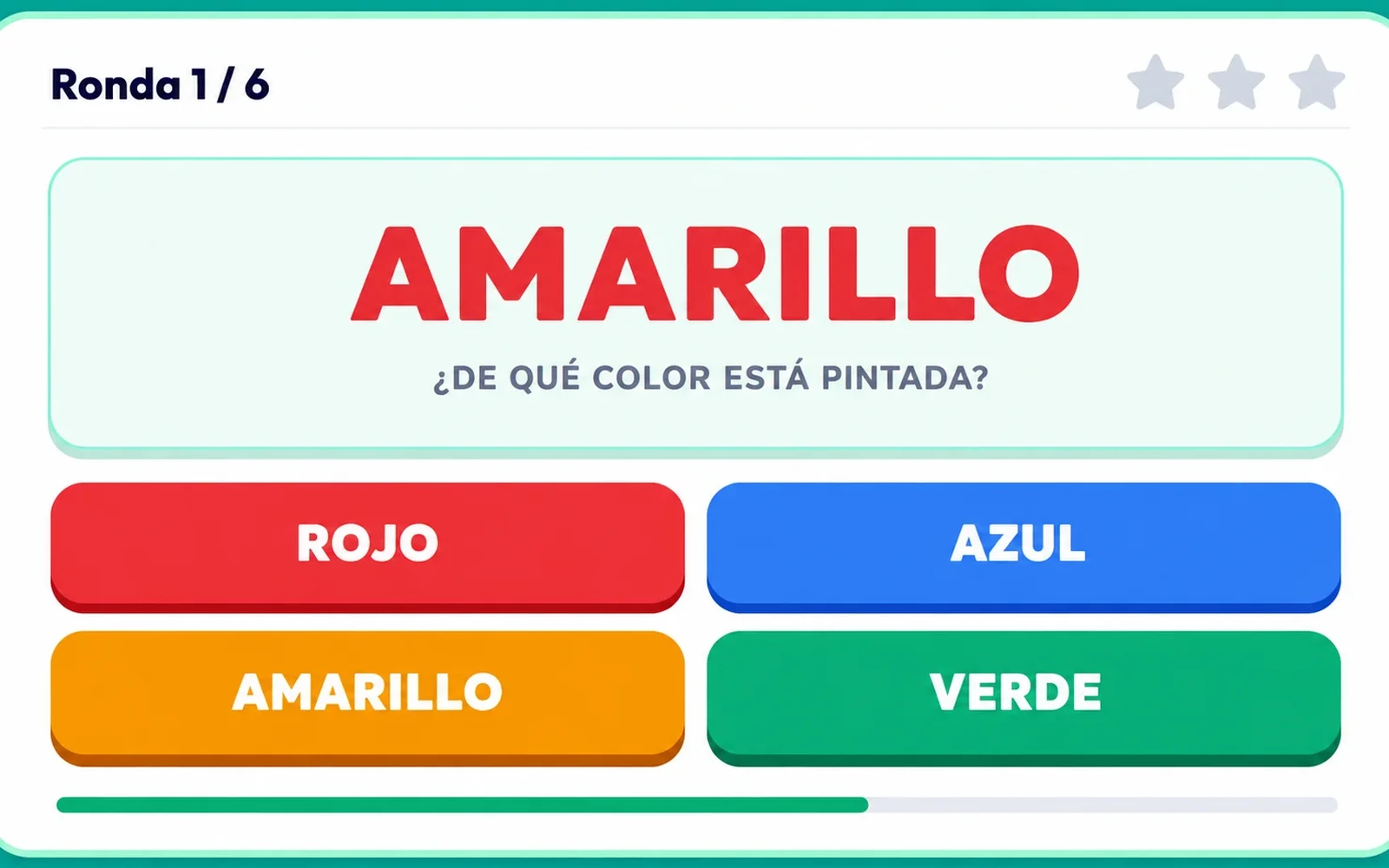 Test Stroop Adaptativo